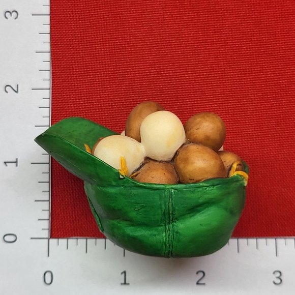 Schmid Cackleberries Figurine Ball Cap With Chicken Eggs RFD America Lowell Davi - Picture 10 of 10